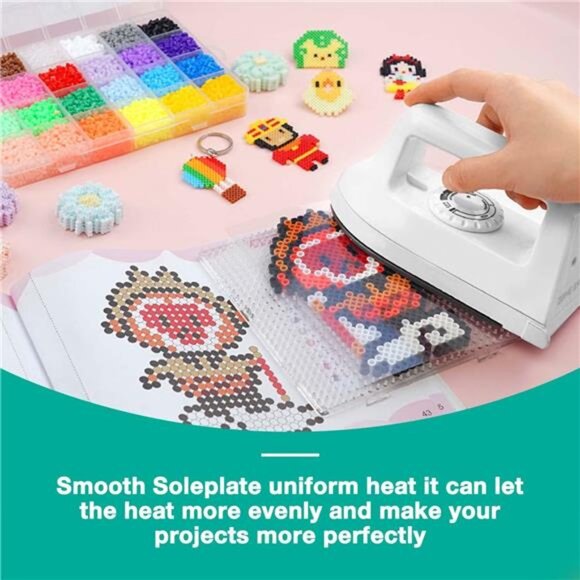 Mini Crafts Iron Handy Heat Press Machine Kit Portable with PVC Doormat - Picture 4 of 7